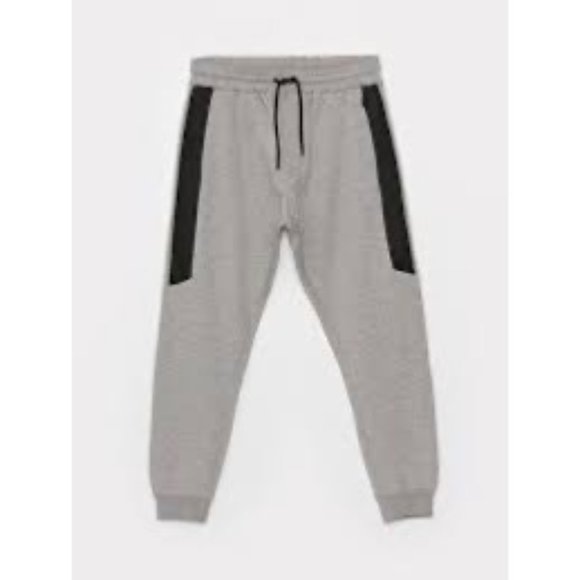 Lululemon Pants Womens Gray Black Jogger Athletic Workout Moto Pull On - Picture 1 of 6